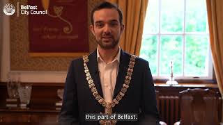 Belfast Grand Central Station Our Partners  Lord Mayor of Belfast [upl. by Sonnnie]