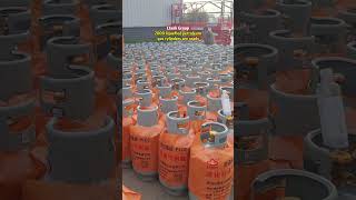 2000 liquefied petroleum gas cylinders are readyLtank LPG cylinder factory Lpg gas cylinder [upl. by Assirrak]