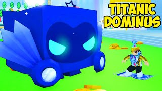 I GOT TITANIC DOMINUS ASTRA IN PET SIMULATOR X [upl. by Noerb]