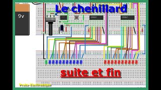 Comment faire un chenillard  suite et fin [upl. by Atiruam]