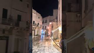 Ostuni night time stroll Just beautiful [upl. by Okubo]