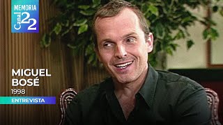 Entrevista a Miguel Bosé 1998 [upl. by Arrehs802]