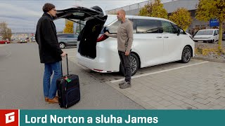 Lexus LM350h  TEST  Garážtv  Lord Norton a sluha James  Šulko a Vašo [upl. by Notnel]