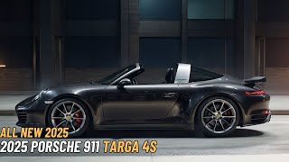 Unveiling the luxury of the 2025 Porsche 911 Targa 4S [upl. by Kristofor754]