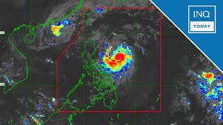 Typhoon Ofel keeps strength Signal No 2 up over 2 areas  INQToday [upl. by Spevek823]