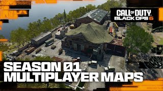 New Multiplayer Maps  Season 01  Call of Duty Black Ops 6 [upl. by Nolak873]