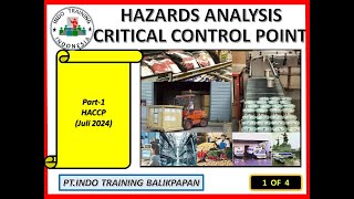 HACCP BNSP part 1 of 4 [upl. by Inavoy631]