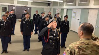 WRHS JROTC Unarmed Inspection Ripon JROTC Drill Competition March 2024 [upl. by Lavena180]