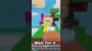 I OUTPLAYED HIM So HARD Roblox BedWars [upl. by Mell798]