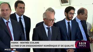 Rentrée scolaire 20232024 Le pari d’un enseignement numérique et de qualité [upl. by Irtimd375]