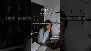 Rigour [upl. by Ettenot]