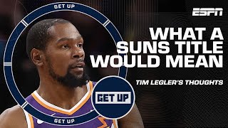 Winning a title with the Suns WOULD MEAN MORE for Kevin Durant  Tim Legler  Get Up [upl. by Aleris]