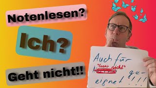 Endlich Notenlesen können So gehts [upl. by Festatus204]