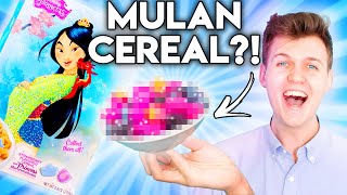 Trying Weird Cereals You Never Knew About with a BIG twist [upl. by Monique]