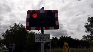 Nether Poppleton Level Crossing  North Yorkshire [upl. by Lanette]