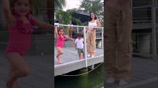 KIMBERLY LOAIZA KIMA Y JUANITO EN EL LAGO 🌊🥰viral shorts kimloaiza [upl. by Enileuqcaj]