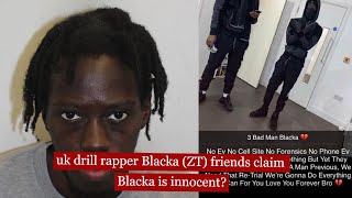 uk drill rapper Blacka ZT friends claim Blacka innocent after Hackney shting [upl. by Shuler]