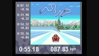 Classic Game Room  WINTER OLYMPIC GAMES review for Sega Genesis [upl. by Nibas]