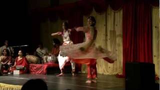 Rhythm In Melody  Kathak and Kuchipudi [upl. by Drofhsa]