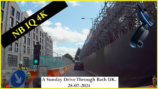 A Sunday Drive Through Bath UK 28072024 NEXTBASE IQ 4K [upl. by Elianora]