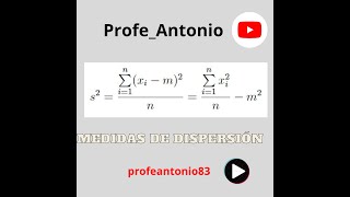 Medidas de dispersión Datos agrupados y no agrupados [upl. by Odranreb]