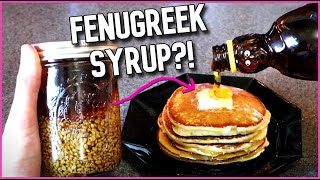 How to Make quotMaple Syrupquot Using Fenugreek Seeds IT ACTUALLY WORKED  Spice Finds [upl. by Melbourne]