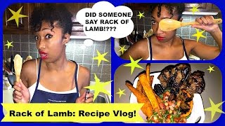 Rack Of Lamb Recipe Vlog [upl. by Sinegra732]