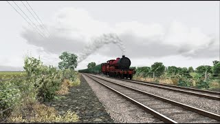 LNWR Claughton on the North Wensleydale Railway [upl. by Tolmann853]