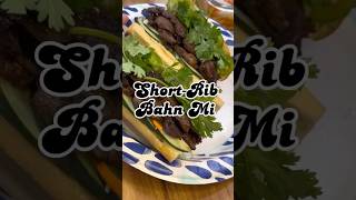 Short Rib Bahn Mi foryou cooking cookingshorts shorts shortrib bahnmi viral [upl. by Ybrad]