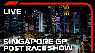 F1 LIVE Singapore Grand Prix Post Race Show [upl. by Enimsaj682]