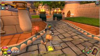 Wizard101 Tutorials How To Find Sun School Trainer In Zafaria [upl. by Durand361]