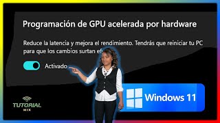 Cómo activar la programación de GPU acelerada por hardware en Windows 11 para mejorar los juegos [upl. by Fransen443]