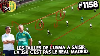 1158 LES FAILLES DE LUSMA A SAISIR LA JSK CEST PAS LE REAL MADRID QUI CRITIQUE BENSAFI [upl. by Nickolaus]