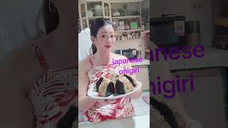 Making japanese onigiri [upl. by Wymore]