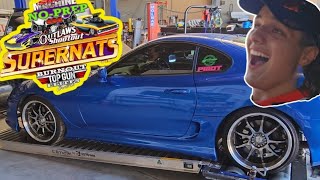 Supernats Tasmania 2jz Supra Best in car reactions [upl. by Joscelin]