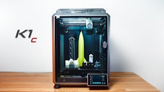 Creality K1C  CF 3D Printer  Unbox amp Setup [upl. by Ellenej]