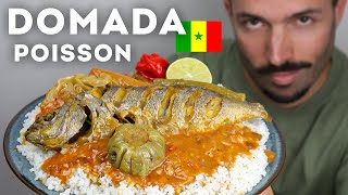 La Recette du DOMODA Poisson 🇸🇳 Cuisine Sénégalaise Sauce Farine DOMADA [upl. by Darrick354]