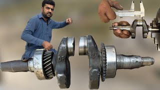 Air Compressor Broken Crankshaft Was Repair Very Easily  Most Engineering Repairing … [upl. by Irotal]