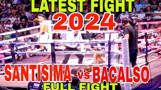 GABRIEL SANTISIMA VS JEHO BACALSO FULL FIGHT  WBC WORLD TITLE LATEST FIGHT 2024 [upl. by Napas302]