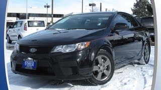 2011 Kia Forte Koup EX black  15900  Boulder Colorado  Fisher Auto Stock 121689A [upl. by Neelya]