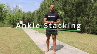 Ankle Stacking Flat Feet Exercise [upl. by Gney]