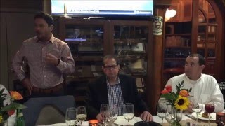 CAO amp Cohiba Cigar Dinner with Rick Rodriguez of CAO Cigars [upl. by Suoinuj]