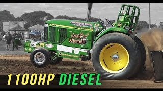 1100hp John Deere  Tractor Pulling Explained [upl. by Selwyn]