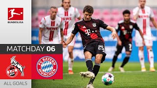 1 FC Köln  FC Bayern München  12  All Goals  Matchday 6 – Bundesliga 202021 [upl. by Borlow643]