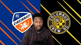 FC Cincinnati vs Columbus Crew  REACTION  MLS PLAYOFFS [upl. by Ybbor]