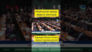 Professor rebate e Nikolas Ferreira desse a marreta nos cabras shorts [upl. by Menzies]