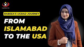 Ugrad Exchange program USA  Success story Rabeea Anwar  Opportunities Circle [upl. by Nnaharas]