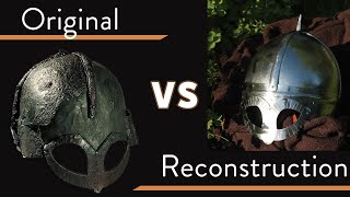 Handmade Viking Gjermundbu Helmet Reconstruction [upl. by Inatsed]