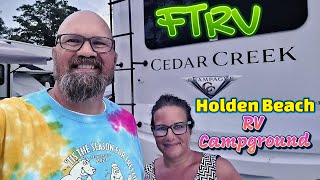 Holden Beach RV Campground Review [upl. by Naloj]