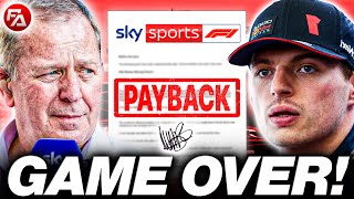 British Medias HUGE REVENGE on Verstappen after SHOCKING COMMENTS [upl. by Sonya]